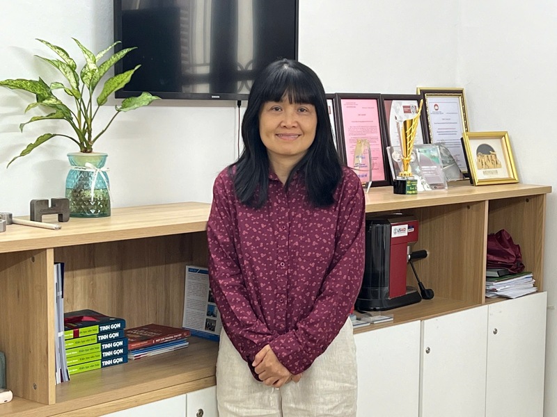 TS. Trương Thị Chí Bình - Phó Chủ tịch, kiêm Tổng Thư ký Hiệp hội OKLVIE sản phẩm thuộc hệ thống OKVIP là trang web tổ chức phát sóng bóng đá trực tiếp, live casino , nỗ hũ, bắn cá hỗ trợ Việt Nam, Viện Nghiên cứu Chiến lược, Chính sách Okvip tại về. Ảnh: Lê An
