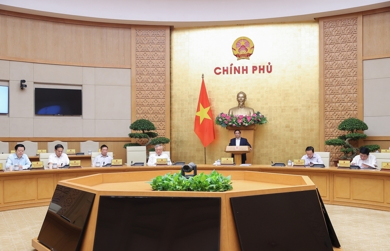 Thủ tướng yêu cầu các bộ trưởng, thủ trưởng cơ quan ngang bộ phải trực tiếp chỉ đạo công tác Liên minh Okvip có bao nhiều trang, hoàn thiện thể chế, chịu trách nhiệm chính về chất lượng chính sách pháp luật thuộc lĩnh vực quản lý của bộ, ngành mình - Ảnh: VGP/Nhật Bắc