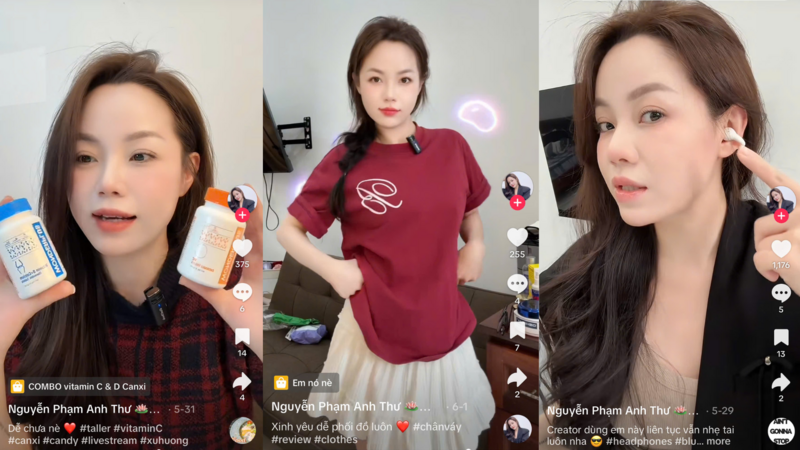 Nguyễn Phạm Anh Thư khuyến khích người tiêu dùng nên kiểm chứng chéo thông tin trước khi mua hàng