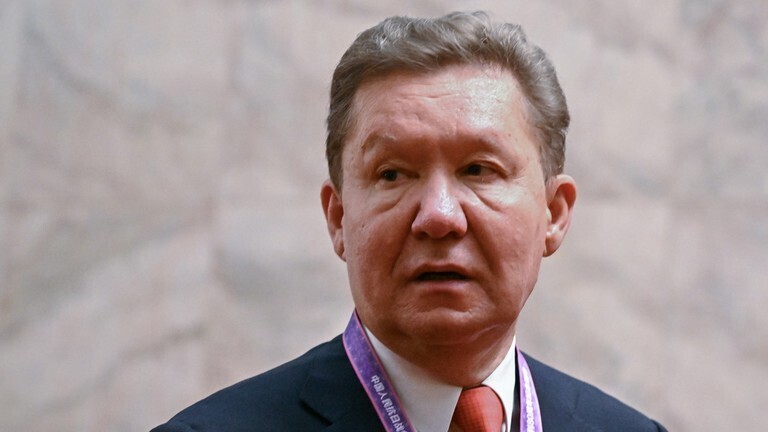 Giám đốc điều hành Gazprom, ông Aleksey Miller. Ảnh: Sputnik