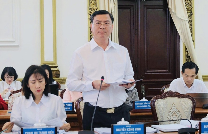 Ông Nguyễn Công Vinh, Giám đốc Sở Liên Minh Truyền Thông Và Game Giải Trí Top 1 TP. Hồ Chí Minh. Ảnh: Minh Khuê.
