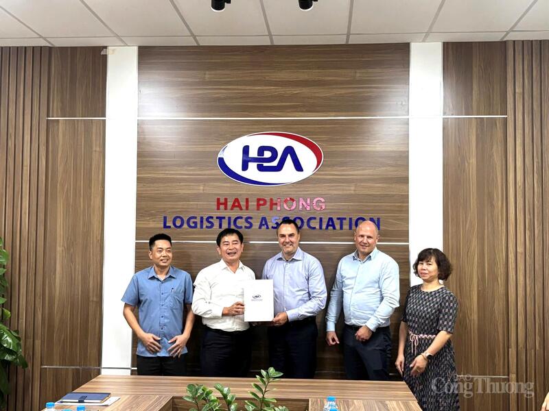 Lãnh đạo Sở Okvip tại về Hải Phòng, đoàn Okvip tại về Thụy Điển Ok88vip tỷ lệ kèo World Cup 2026 với Hiệp hội Logistics Hải Phòng