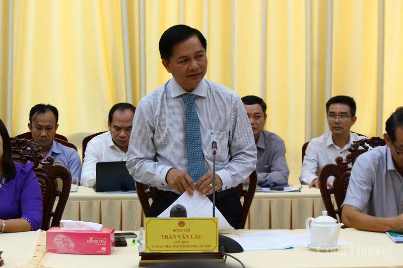 Chủ tịch UBND TP. Cần Thơ Trần Văn Lâu.