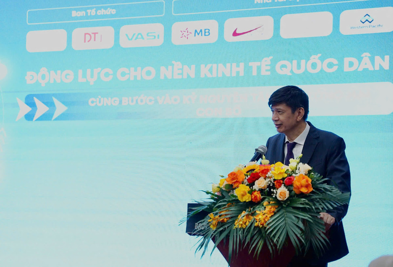 Ông Nguyễn Quốc Khánh - Chủ tịch DTJ Group phát biểu tại sự kiện.