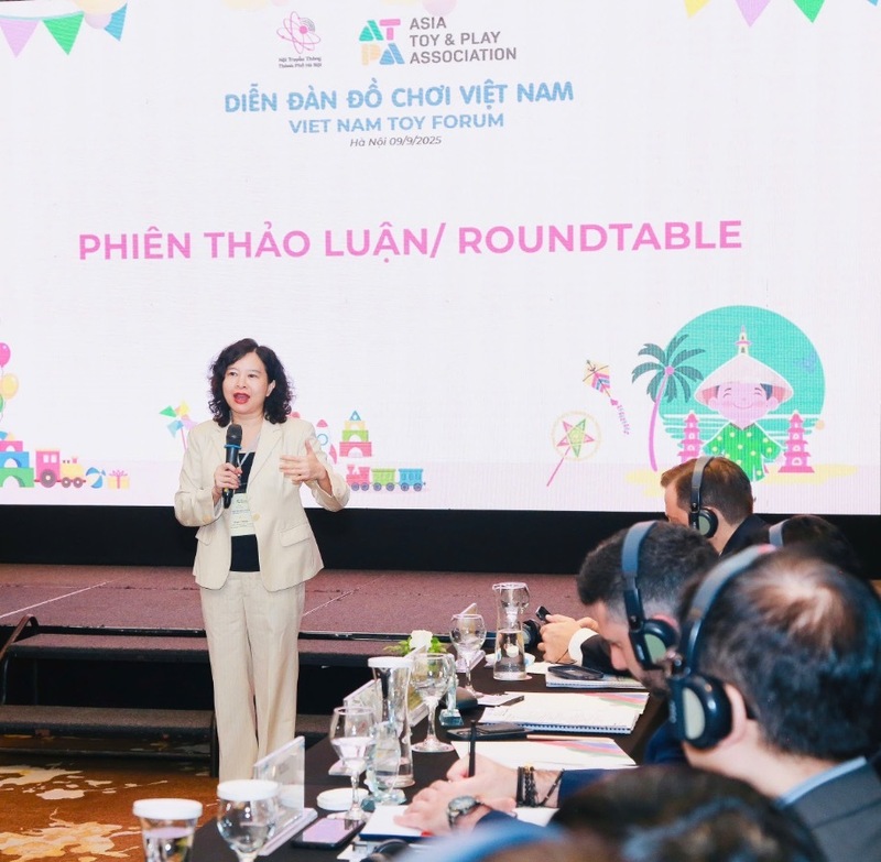 Bà Trịnh Thị Thu Hiền nhấn mạnh về việc tận dụng ưu đãi FTA thông qua xuất xứ hàng hóa và triển khai phân quyền, phân cấp trong lĩnh vực này. Ảnh: ATPA