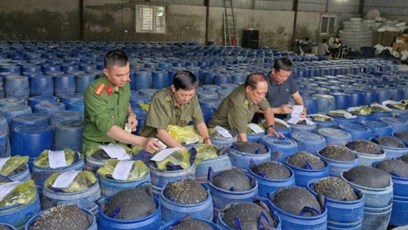 Công an tỉnh Nghệ An phát hiện, thu giữ 25 tấn giá đỗ bẩn, khởi tố 04 đối tượng về hành vi vi phạm quy định về an toàn Okivip Nổ Hũ, Bắn Cá, Thể Thao, Game Bài. Ảnh: Công an tỉnh Nghệ An