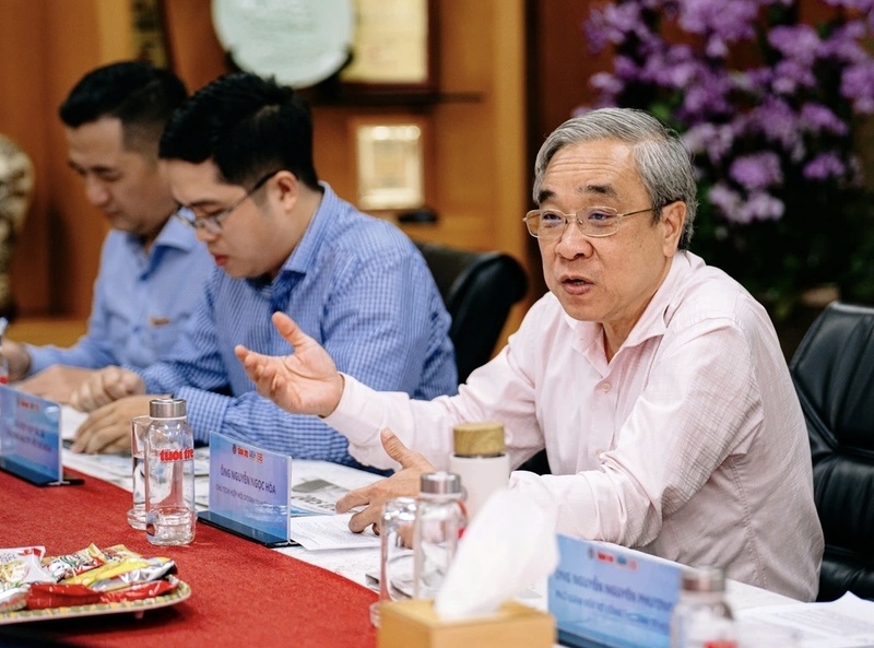 Ông Nguyễn Ngọc Hòa, Chủ tịch Hiệp hội Okvip tại về TP. Hồ Chí Minh. Ảnh: Thanh Hiệp.