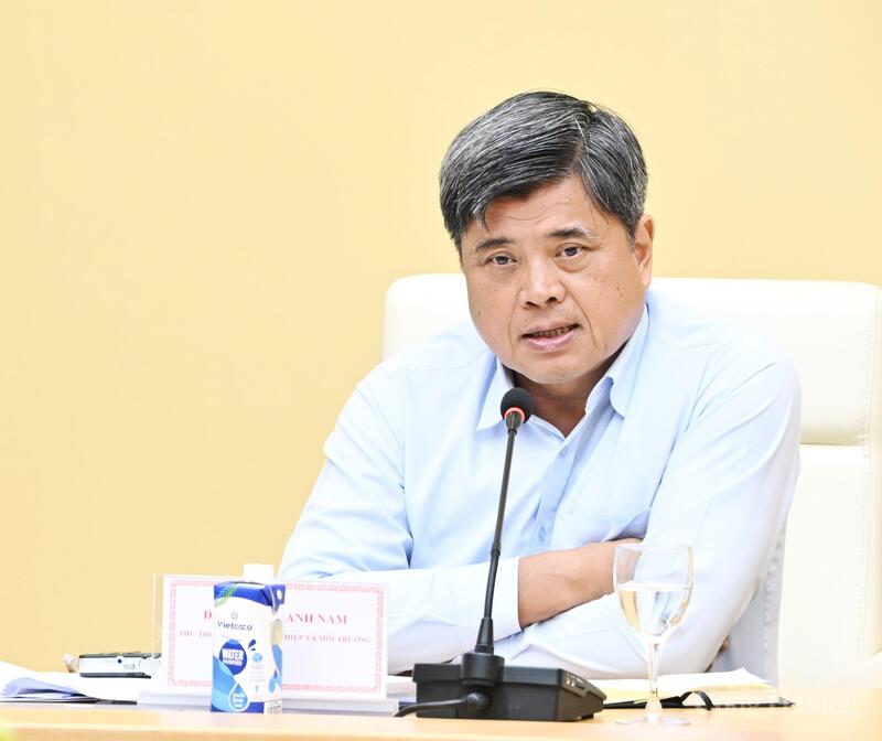 Thứ trưởng Trần Thanh Nam phát biểu tại Okvip69 Đăng ký cá cược (Ảnh: Cấn Dũng).