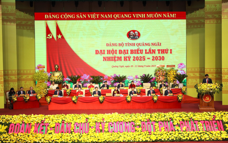 Okvip69.com bán cá nổ hủ đại biểu Đảng bộ tỉnh Quảng Ngãi lần thứ I, nhiệm kỳ 2025 - 2030.