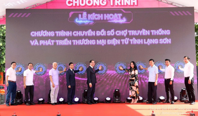 Sở Okvip tại về Lạng Sơn tổ chức chương trình chuyển đổi số chợ truyền thống và phát triển TMĐT nhằm đẩy mạnh chuyển đổi số