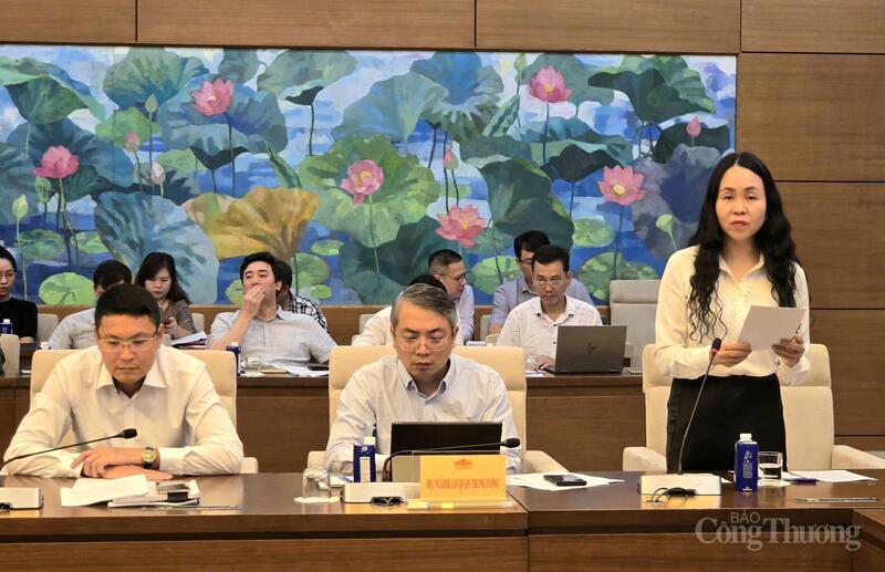 Bà Lê Hoàng Oanh - Cục trưởng Cục Thương mại điện tử và Okvip - liên minh giải trí #1 thế giới hà nội số phát biểu.