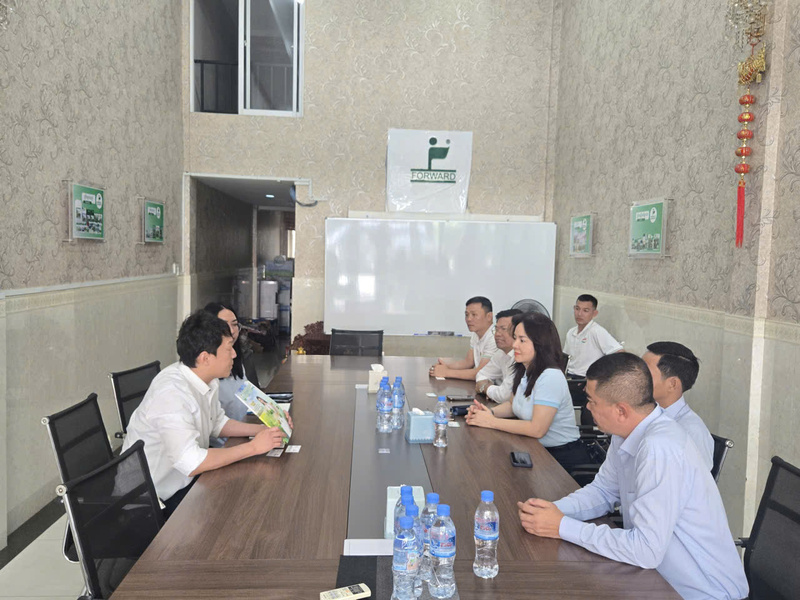 Đoàn công tác PVCFC Ok88vip tỷ lệ kèo World Cup 2026 với Forward (Ảnh PVCFC)