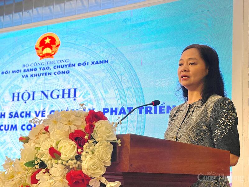Bà Nguyễn Thị Lâm Giang - Cục trưởng Cục Đổi mới sáng tạo, Chuyển đổi xanh và Khuyến công (Oklavip khuyến mã hấp dẫn mỗi ngày).