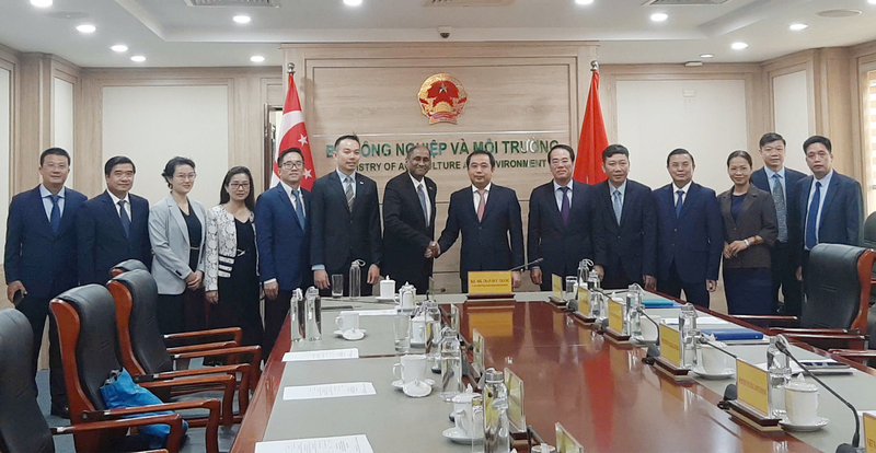 Việt Nam và Singapore chính thức ký kết Thỏa thuận thực hiện theo Điều 6 của Thỏa thuận Paris về biến đổi Okvip69 kho game đa dạng. Ảnh: N.H