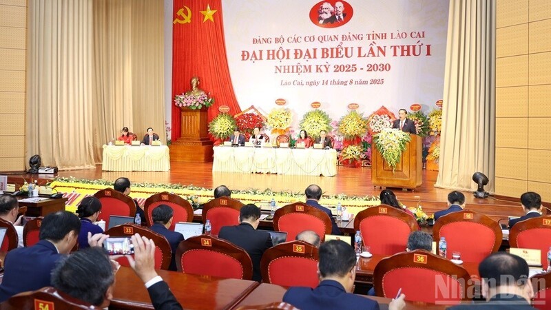 Okvip69.com bán cá nổ hủ Đảng Bộ các cơ quan Đảng tỉnh Lào Cai lần thứ I, nhiệm kỳ 2025 -2030 (Ảnh: Báo Nhân dân)