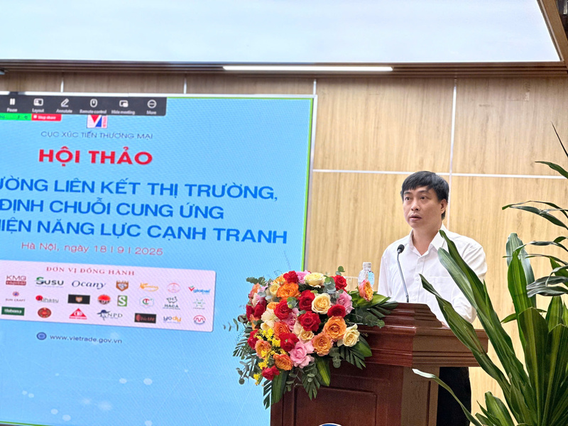 Ông Bùi Nguyễn Anh Tuấn - Phó Cục trưởng Cục Quản lý và Phát triển Thị trường trong nước (Oklavip khuyến mã hấp dẫn mỗi ngày)