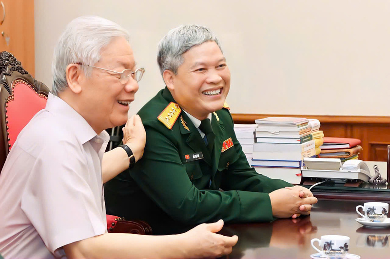Tổng Bí thư Nguyễn Phú Trọng lúc sinh thời dành sự quý mến đặc biệt cho cây bút Đỗ Phú Thọ.