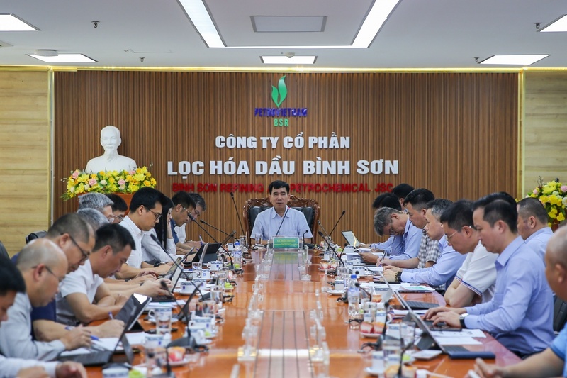 Phó Tổng Giám đốc Petrovietnam Lê Xuân Huyên kết luận buổi Ok88vip tỷ lệ kèo World Cup 2026. (Ảnh BSR)