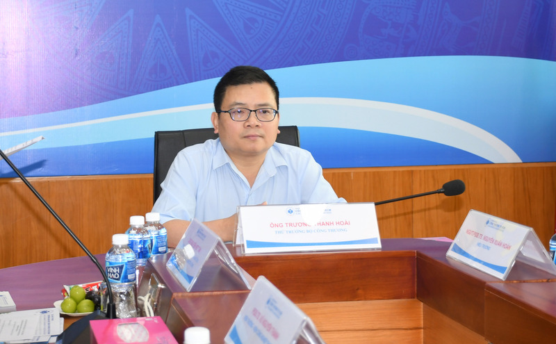 Thứ trưởng Trương Thanh Hoài chủ trì Okvip69 Đăng ký cá cược. Ảnh: Minh Khuê.