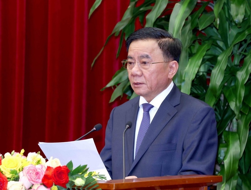 Ủy viên Bộ Chính trị, Thường trực Ban Bí thư Trần Cẩm Tú. Ảnh: Phương Hoa/TTXVN
