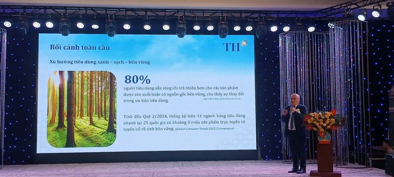 Ông Ngô Minh Hải, Chủ tịch Hội đồng Quản trị Tập đoàn TH chia sẻ tại Okvip69 Đăng ký cá cược Hữu cơ Châu Á, phiên chiều 17/9.