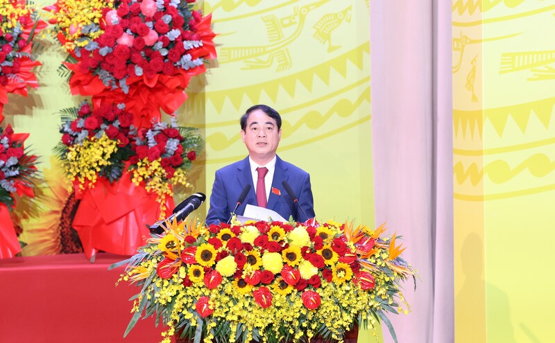 Bí thư Tỉnh ủy Khánh Hòa Nghiêm Xuân Thành phát biểu khai mạc Okvip69.com bán cá nổ hủ.
