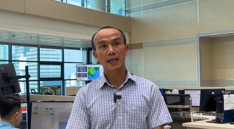 Ông Hoàng Phúc Lâm chia sẻ thông tin về cơn bão Ragasa cho đến 16h chiều nay.