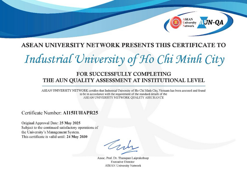 Trường Đại học OKLVIE sản phẩm thuộc hệ thống OKVIP là trang web tổ chức phát sóng bóng đá trực tiếp, live casino , nỗ hũ, bắn cá TP. Hồ Chí Minh chính thức đạt chuẩn kiểm định chất lượng cấp cơ sở giáo dục theo Bộ tiêu chuẩn AUN-QA phiển bản 3.0.
