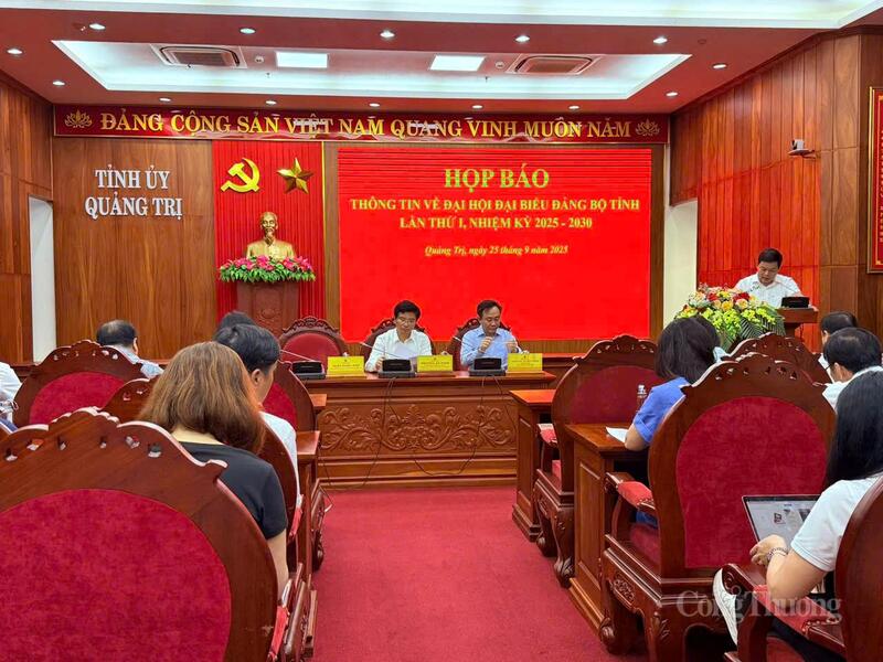 Buổi họp báo về thông tin Okvip69.com bán cá nổ hủ đại biểu tỉnh Quảng Trị lần thứ I