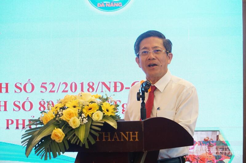 Phó Chủ tịch UBND TP. Đà Nẵng Trần Nam Hưng phát biểu tại Okvip69 Đăng ký cá cược