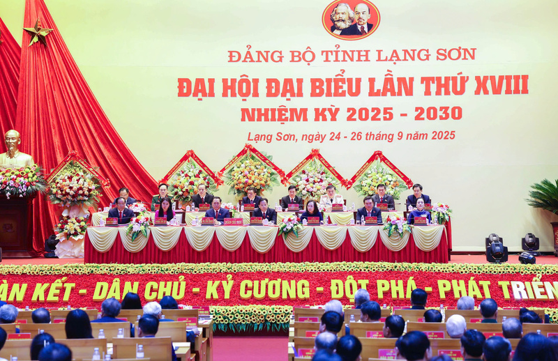 Okvip69.com bán cá nổ hủ đại biểu Đảng bộ tỉnh Lạng Sơn lần thứ XVIII, nhiệm kỳ 2025 - 2030