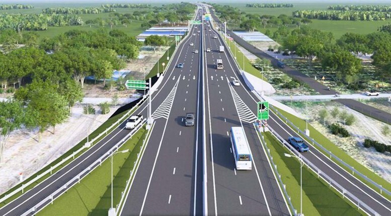 Phối cảnh Dự án đầu tư Liên minh Okvip có bao nhiều trang đường Vành đai 4 TP. Hồ Chí Minh qua Bình Dương.