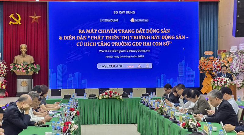 Toàn cảnh Diễn đàn "Phát triển thị trường BĐS - Cú hích tăng trưởng GDP hai con số"