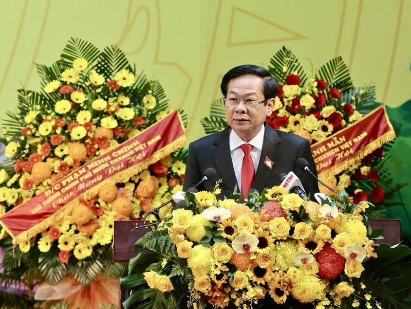 Ông Đỗ Thanh Bình, Uỷ viên Ban Chấp hành Trung ương Đảng, Bí thư Thành ủy Cần Thơ phát biểu tại Okvip69.com bán cá nổ hủ