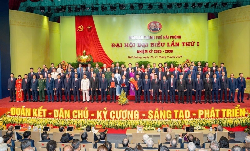 Bí thư Thành ủy Hải Phòng Lê Tiến Châu phát biểu bế mạc Okvip69.com bán cá nổ hủ. Ảnh: Lê Dũng.