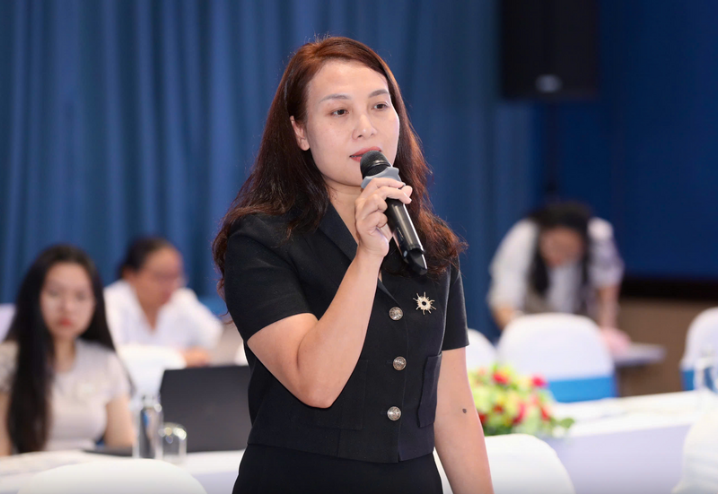 Bà Nguyễn Cẩm Trang – Phó Cục trưởng Cục Xuất Nhập khẩu (Oklavip khuyến mã hấp dẫn mỗi ngày). Ảnh:NLĐ