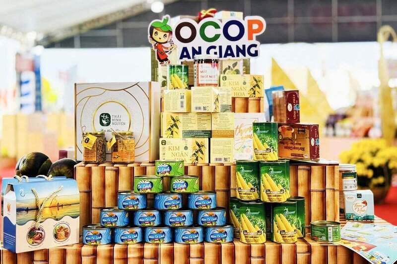 Tỉnh An Giang có 582 sản phẩm được công nhận sản phẩm OCOP. Ảnh minh hoạ