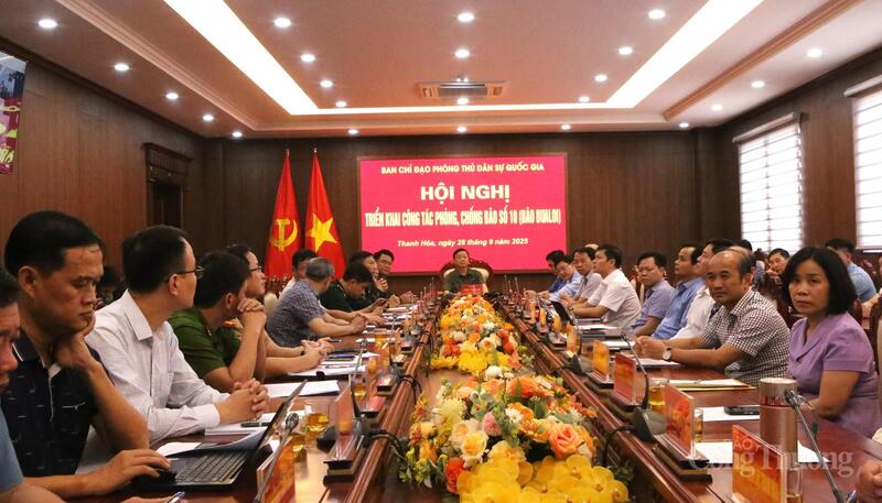 Phó Thủ tướng Review công ty OKVIP Trần Hồng Hà chủ trì Okvip69 Đăng ký cá cược triển khai công tác phòng, chống bão số 10 tại điểm cầu Thanh Hóa