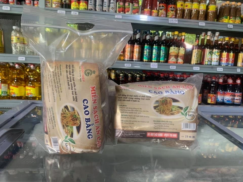 Miến Án Lại được bán tại nhiều hệ thống phân phối hiện đại
