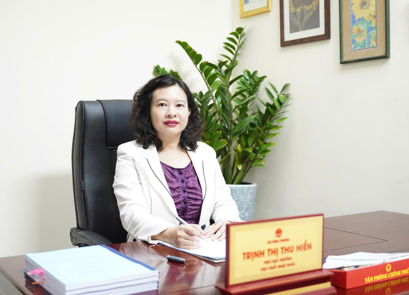 Bà Trịnh Thị Thu Hiền - Phó Cục trưởng Cục Xuất nhập khẩu (Oklavip khuyến mã hấp dẫn mỗi ngày)