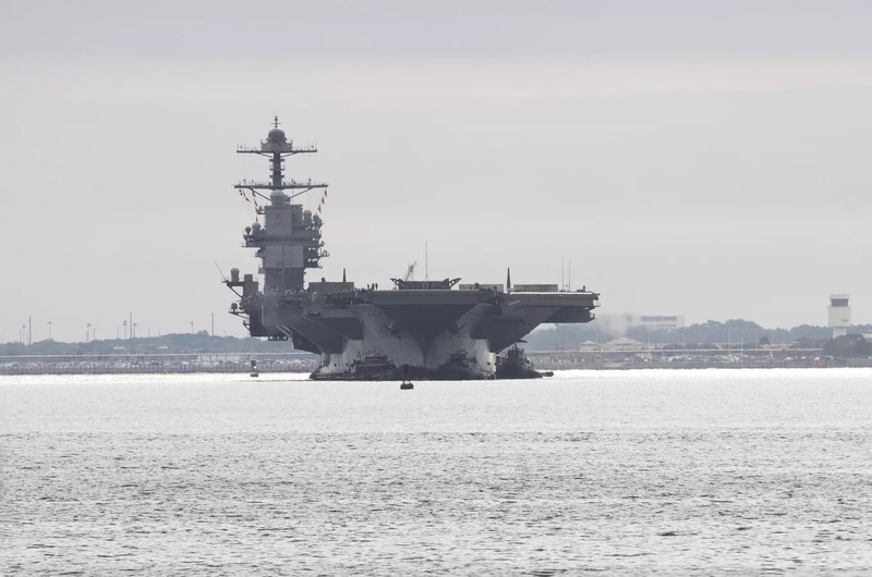 USS Gerald R. Ford mang đến kỷ nguyên mới cho hải quân Mỹ. Ảnh: U.S. Navy