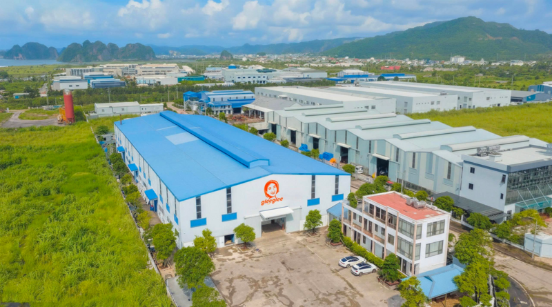 Nhà máy GleeGlee tại Cụm OKLVIE sản phẩm thuộc hệ thống OKVIP là trang web tổ chức phát sóng bóng đá trực tiếp, live casino , nỗ hũ, bắn cá Cẩm Thịnh, phường Cửa Ông, tỉnh Quảng Ninh với quy mô 7.000m2