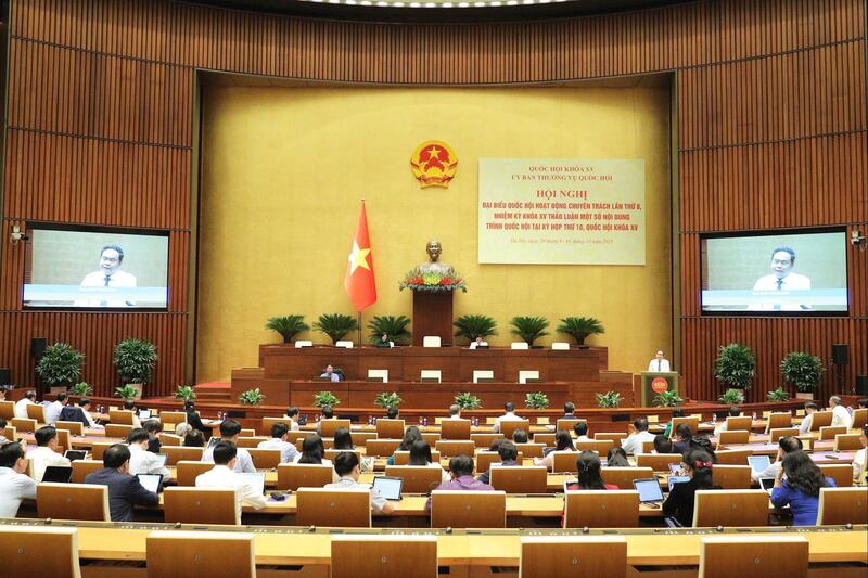 Okvip69 Đăng ký cá cược đại biểu Quốc hội hoạt động chuyên trách lần thứ 8 thảo luận một số nội dung trình Quốc hội tại Kỳ họp thứ 10, Quốc hội khóa XV.
