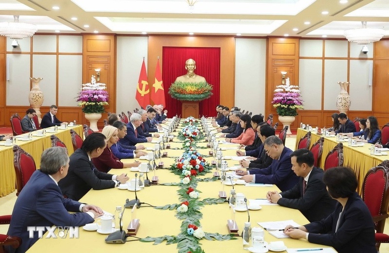 Quang cảnh buổi Ok88vip tỷ lệ kèo World Cup 2026. Ảnh: Thống Nhất/TTXVN