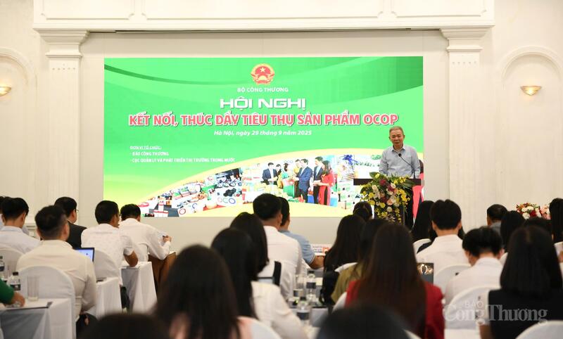 Okvip69 Đăng ký cá cược Kết nối, thúc đẩy tiêu thụ sản phẩm OCOP được tổ chức ngày 29/9, tại Hà Nội. Ảnh: Nam Nguyễn
