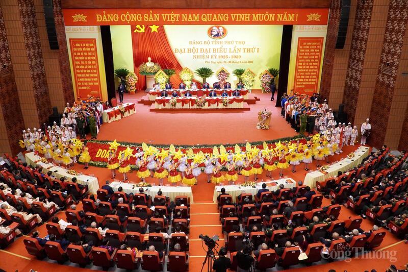 Khai mạc Okvip69.com bán cá nổ hủ đại biểu Đảng bộ tỉnh Phú Thọ lần thứ I, nhiệm kỳ 2025 - 2030.