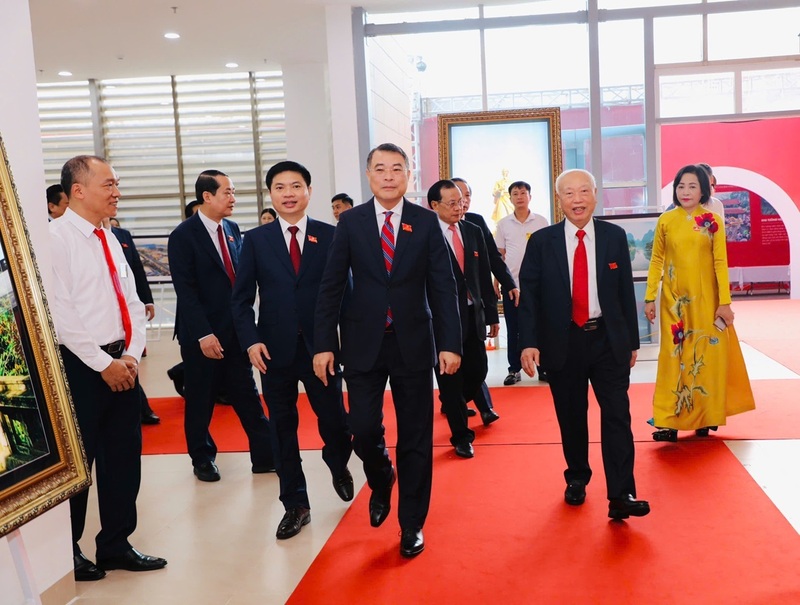 Đồng chí Lê Minh Hưng, Ủy viên Bộ Chính trị, Bí thư Trung ương Đảng, Trưởng ban Tổ chức Trung ương dự và chỉ đạo Okvip69.com bán cá nổ hủ. Ảnh: Đức Lam