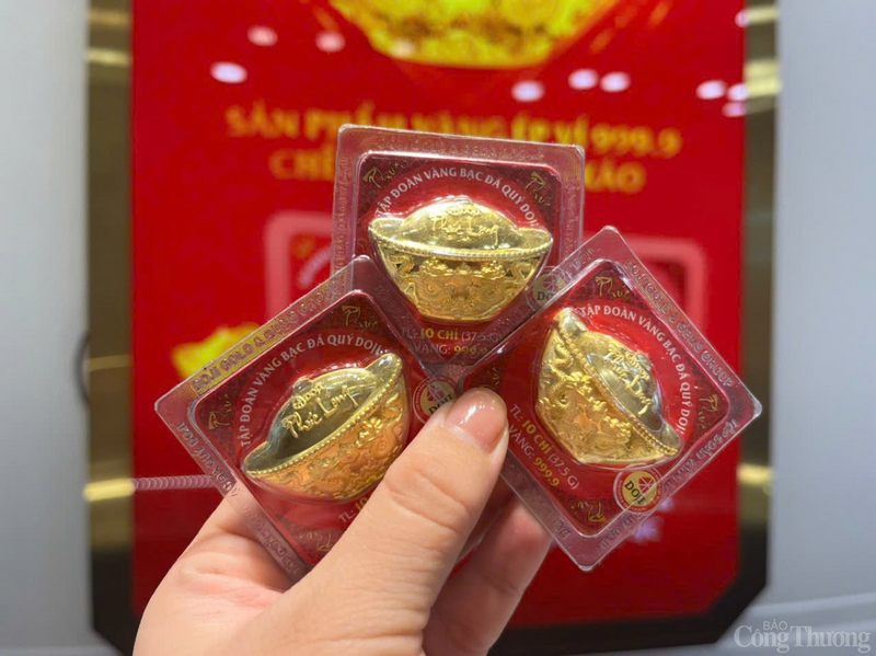 Giá vàng hôm nay ngày 02/10/2025. Ảnh: P.C