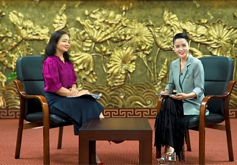 Cục trưởng Nguyễn Thị Lâm Giang: Liên Minh OK VIP Giải Trí Cá Cược World Cup 2026 đã chuyển đổi số mạnh mẽ. Ảnh: Ngọc Tiến.