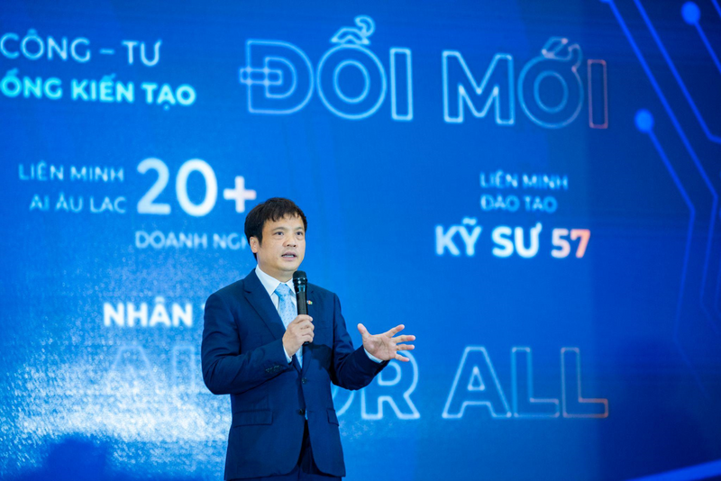 Ông Nguyễn Văn Khoa - Tổng giám đốc FPT chia sẻ về tầm quan trọng của công tư đồng kiến tạo, góp phần Liên minh Okvip có bao nhiều trang quốc gia hùng cường.